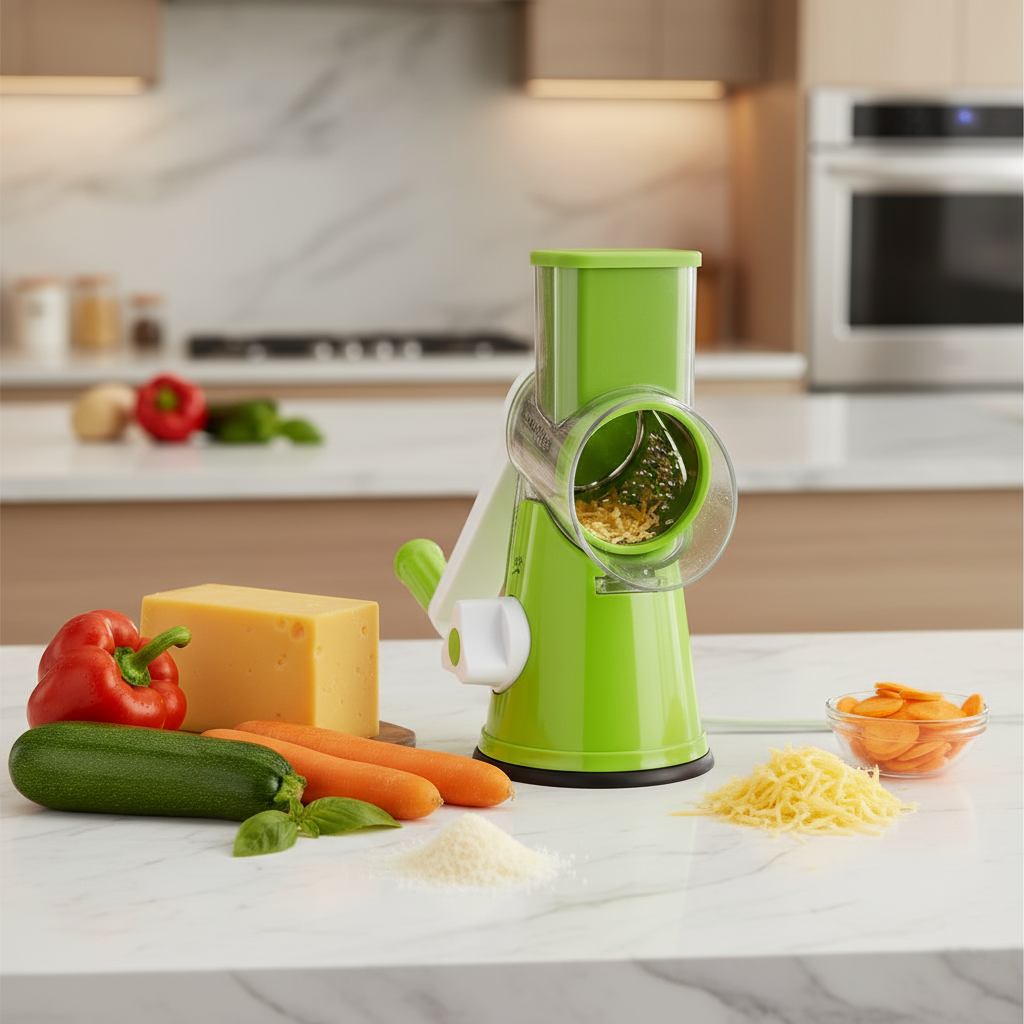 Răzătoare - scenă lifestyle cu ingrediente